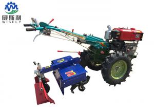 China 8-25 Hp Diesel Walk Tractor Small Farm Equipment With Planter Plough Ridger Trailer on sale