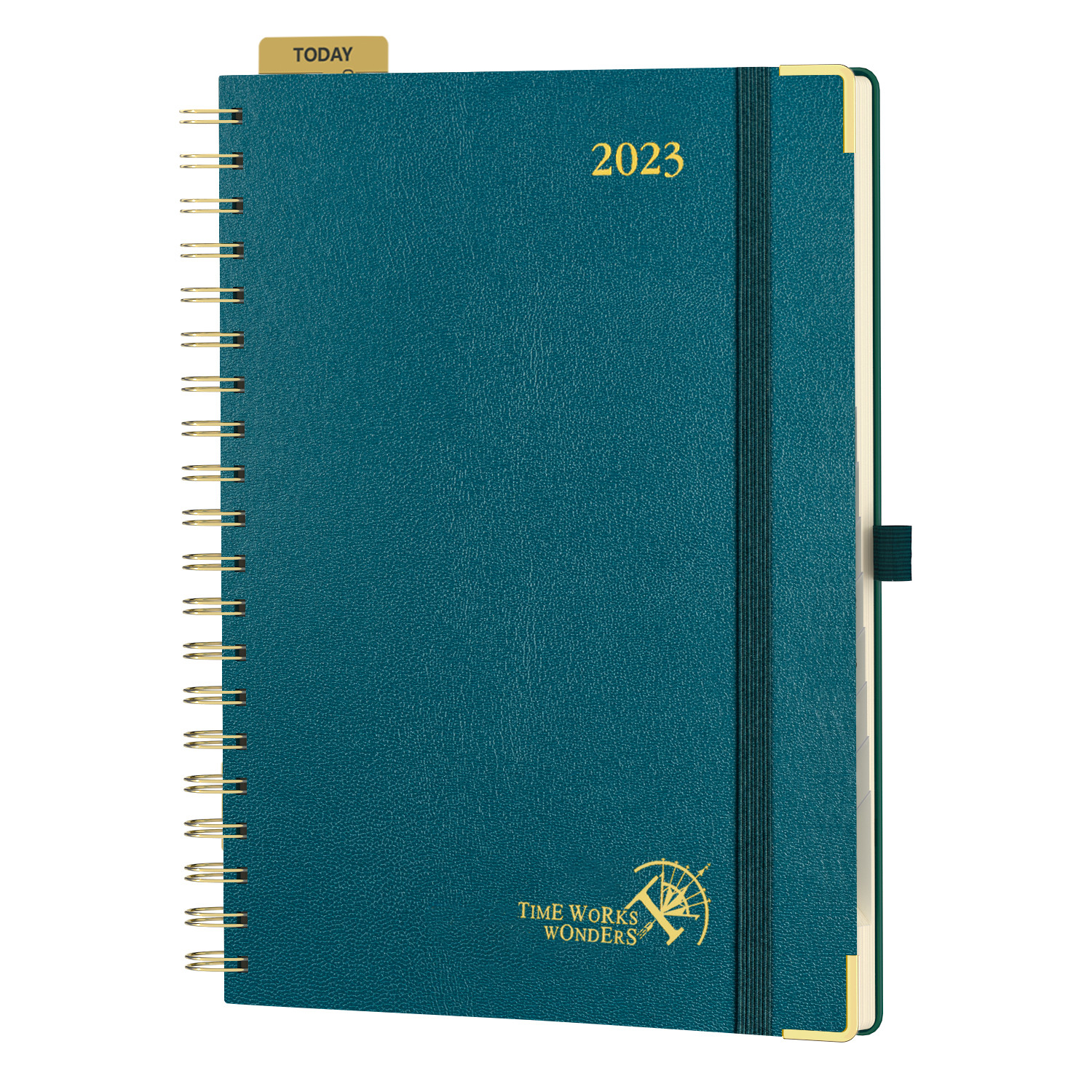 Wirebound Executive Planner 2023 , Weekly Schedule Custom Monthly Planner