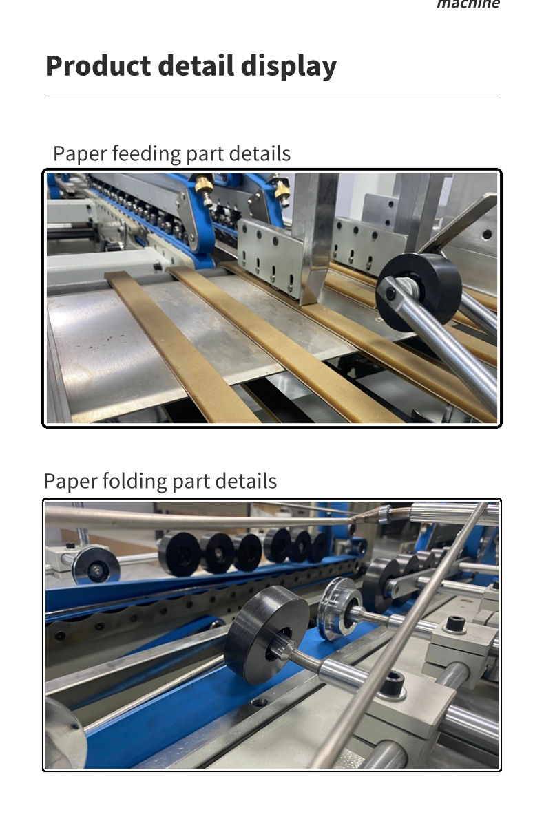 Easy to Operate CQT-900 Folding Boxes Machine Crash Lock Bottom Folder Gluer Machine Paper Folder Machine