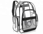 PVC Stylish Toddler School Book Bags , Kindergarten Book Bags Multi Pocket With