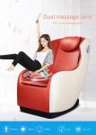 White Leather Electric Massage Recliner Chair SAA 4d Odm