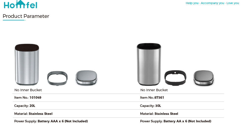 High Capacity Household Motion Sensor Trash Bin Stainless Steel Smart Sensor Bin Automatic Trash Can for Living Room 40L