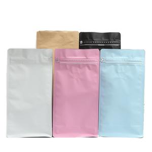 China Reusable Valve Sealed Coffee Bags 12oz Stand Up Mylar Bags 8 Color Printing wholesale