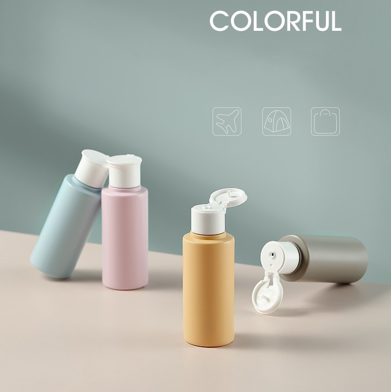Round 150ml 200ml Colorful Cosmetic Squeeze Tubes