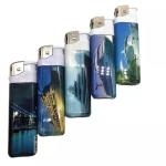 BBQ Disposable Refillable Piezo Lighter with 82mm Baida Lighter ISO9994