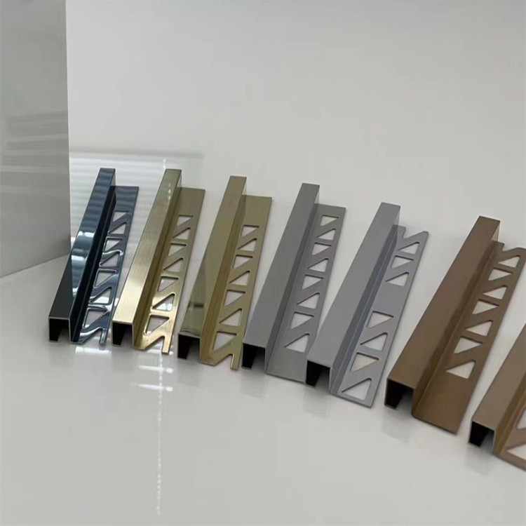 10mm Round Edge Open Type Ningbo Wanyi Plastic Factory Direct For Protecting Tile Edge Marble Color Tile Trim