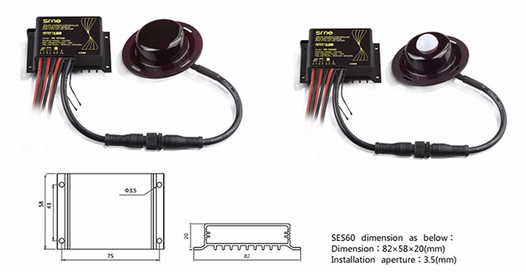 Programmable Automatic Solar Street Light Controller With Motion Sensor