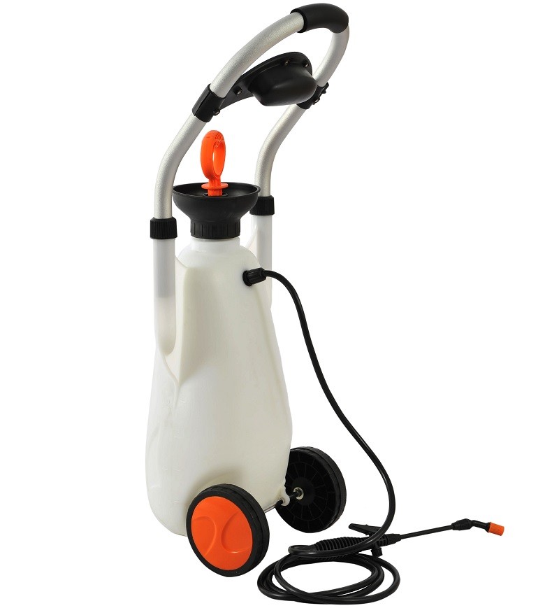 Movable 16L pressure eyewash equipment, 16L Trolley emergency ABS eye wash station