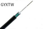 Aerial 8 Core Fiber Optic Cable Single Mode GYXTW Armored Optical Cable