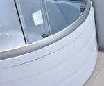 4mm 1200×800×2150mm Shower Pods Cabins Grey Aluminum Frame