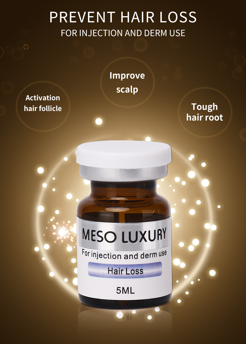 Luxury Anti Hair Loss Serum Mesotherapy Injection Treatment For Hair Growth