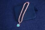 Stretch Hypoallergenic Sterling Silver Bracelet Bangle Enamel Love Rose Gold