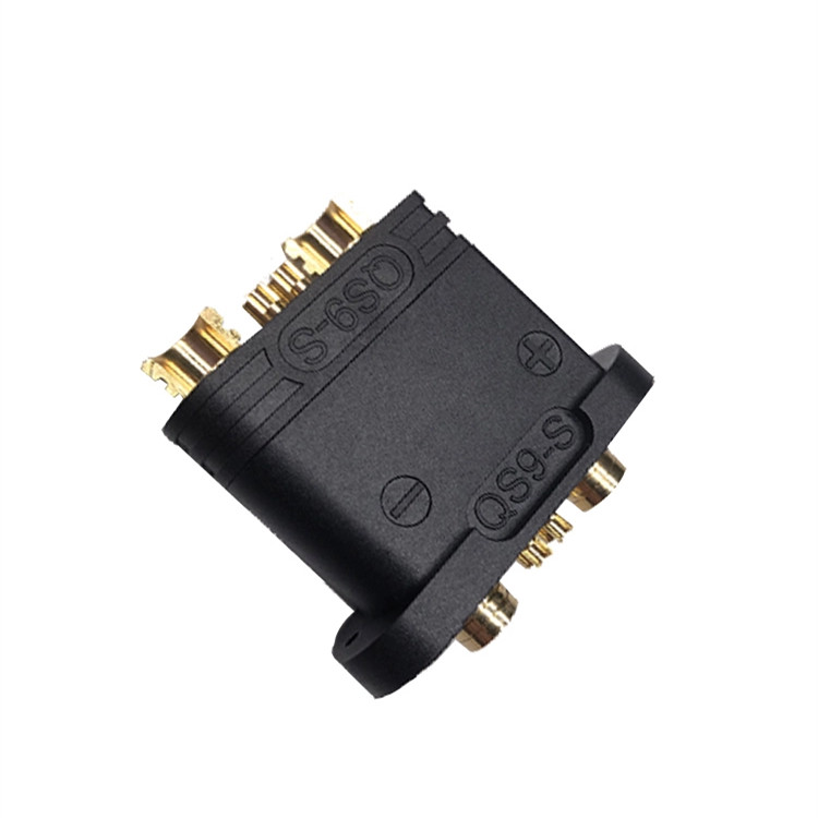 Brass QS12 Toy Battery Connector , 180A Power Wheels Battery Harness