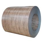 Wood design ppgi 0.36x1250mm / wood steel coils zinc 100