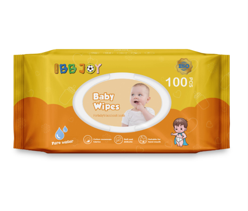 Hypoallergenic Baby Wet Wipes PH Balanced Sensitive Skin Wet Wipes Plant Based