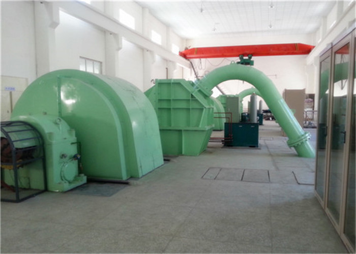 100kw-70mw Micro Hydro Pelton Turbine In Hydro Power Plant 1 Year Warranty