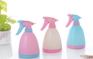 China 500ml Candy Colored Household Flower Watering Can Pressure Sprayer Bottle wholesale