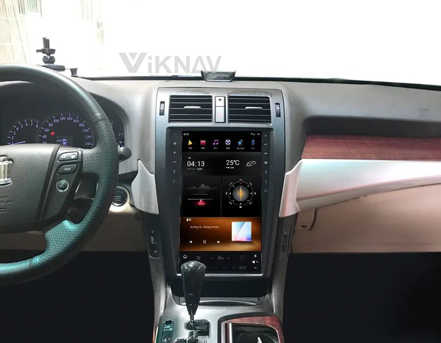 For Toyota's 13th generation Crown 13.6 Inch Android Car radio Navigation GPS Multimedia DVD Player Wireless Carplay 4G