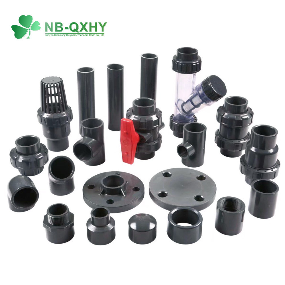 High Quality Pn12.5 and Pn16 PVC Cross Tee Pipe Fittings for Water Supply!