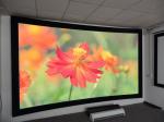 180 / 360 Degree Curved Projection Screen ,round projection screen high gain