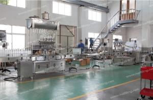 China Bottling Capping Automatic Oil Filling Machine 1000pcs/H wholesale