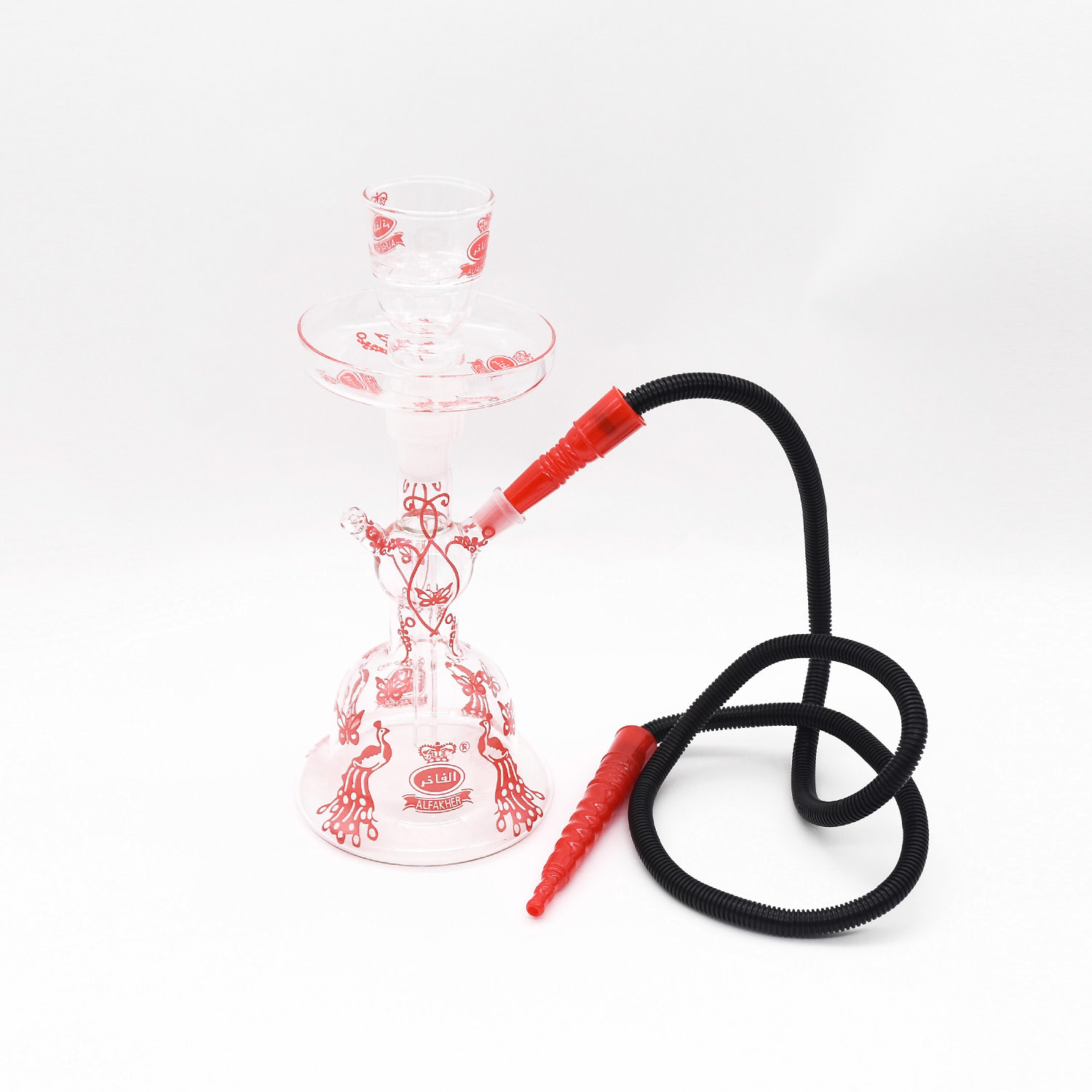 Bars Inhale Borosilicate Glass Water Tobacco Pot