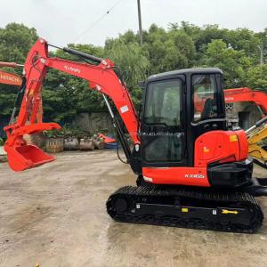 China 6.5 Ton Secondhand Digger Used Mini Excavator Kubota Kx 165 wholesale