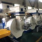 75kw Biomass Pelletizer Machine Bamboo Ring Die Pellet Machine Sawdust Pellet