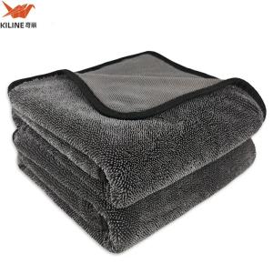 China 600 GSM Microfiber Car Detailing Towels 40x60cm Customizable wholesale