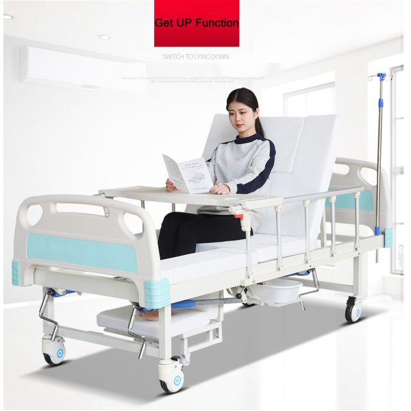 200*90*45cm Electric Hospital Patient Beds For Home Health Breathable Mattress bed for hospital patient