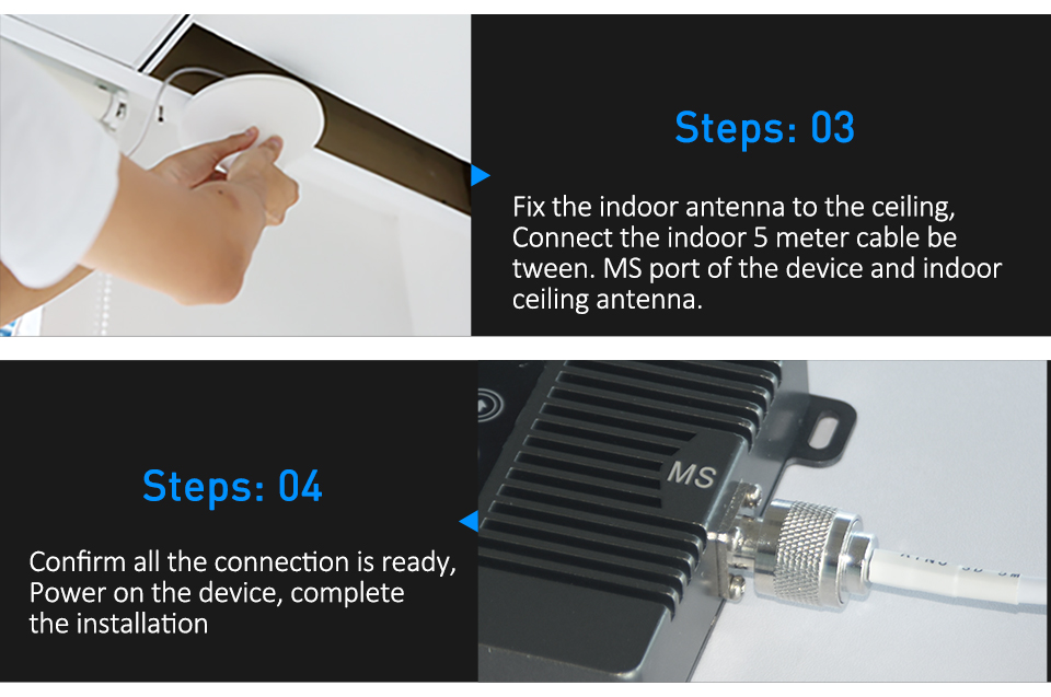 Single Band 850MHz Cell Phone Signal Amplifier Cell Phone Booster