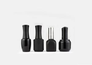 China Clear Black Empty Unique 7ml 9ml 11ml 12ml 13ml 15ml Glass Nail Polish Bottles wholesale