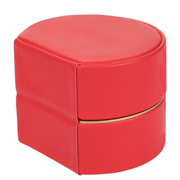 Colorful Retail Leather Jewelry Box Small Size Luxury Appearance Eco Friendly