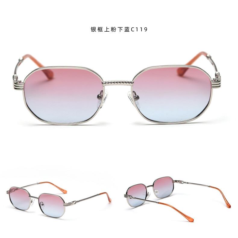 Frameless Girls Metal Frame Women Polarized Fashion Sunglasses 137MM