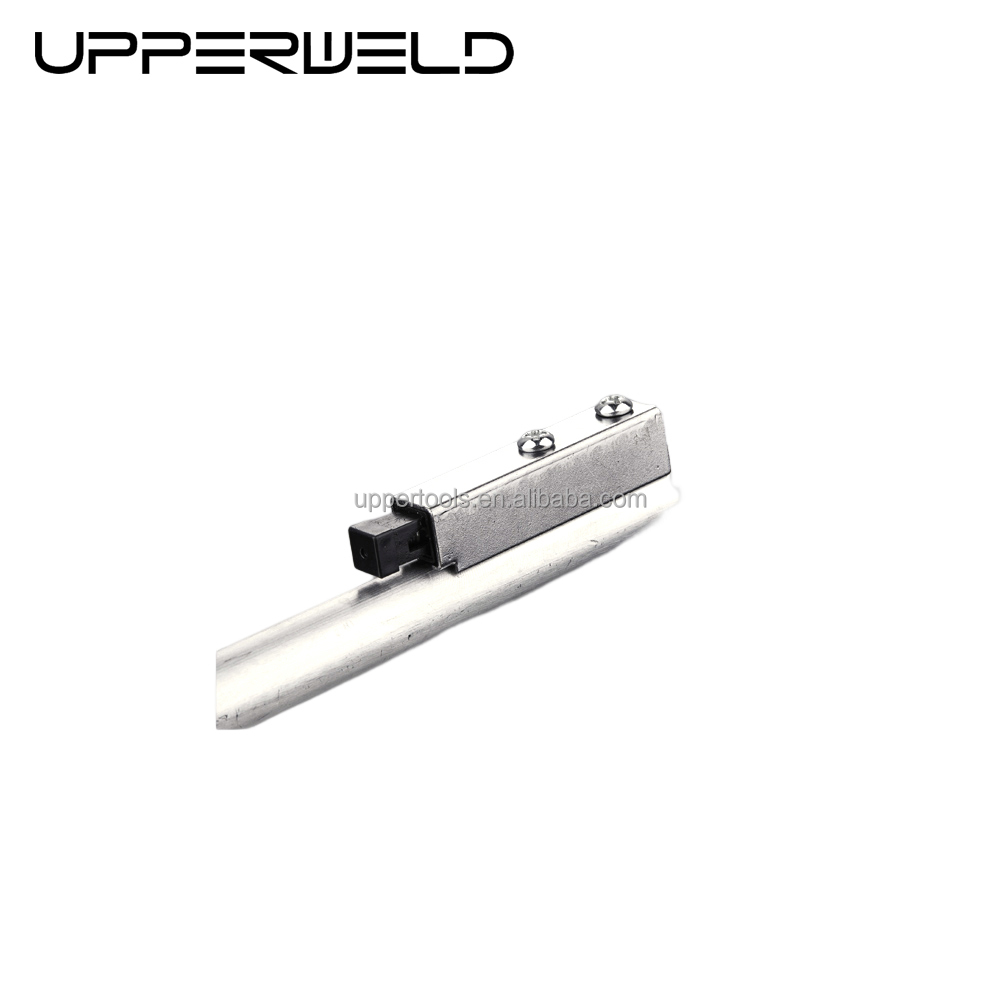 Versatile Weed Burning Propane Torch with Threaded Port and UPPER Push Button Igniter