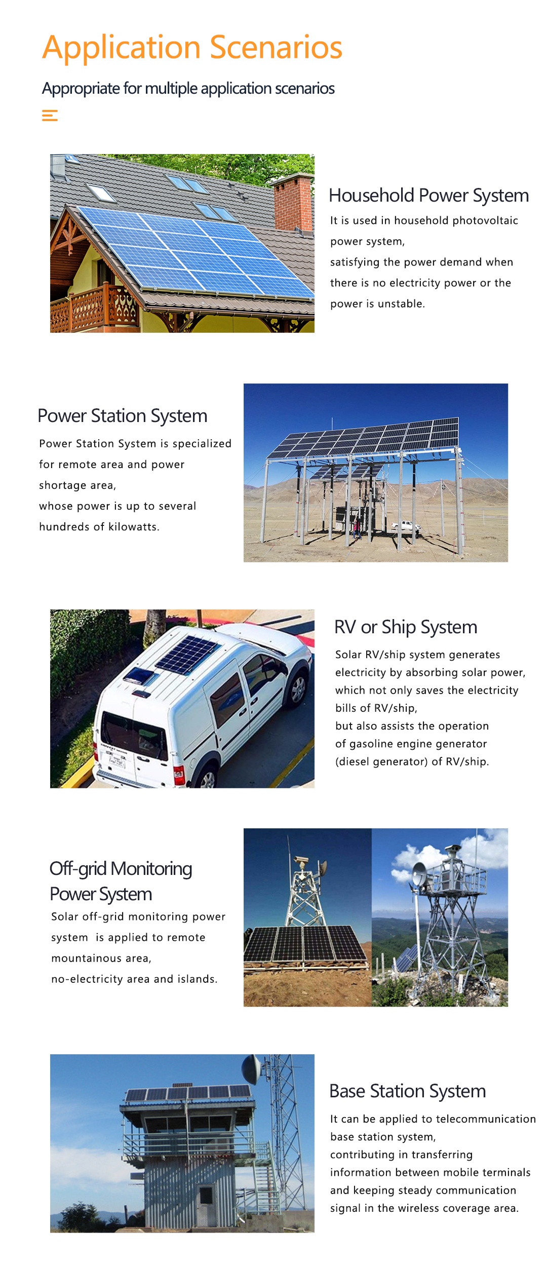 12V 24V 48V Auto Mppt Solar Charge Controllers 60A 80A 100A TTL RS485 BT