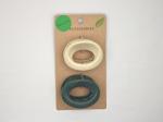 Various Shapes Recycled Plastic Hair Claw Clips Eco Friendly Biodegradable