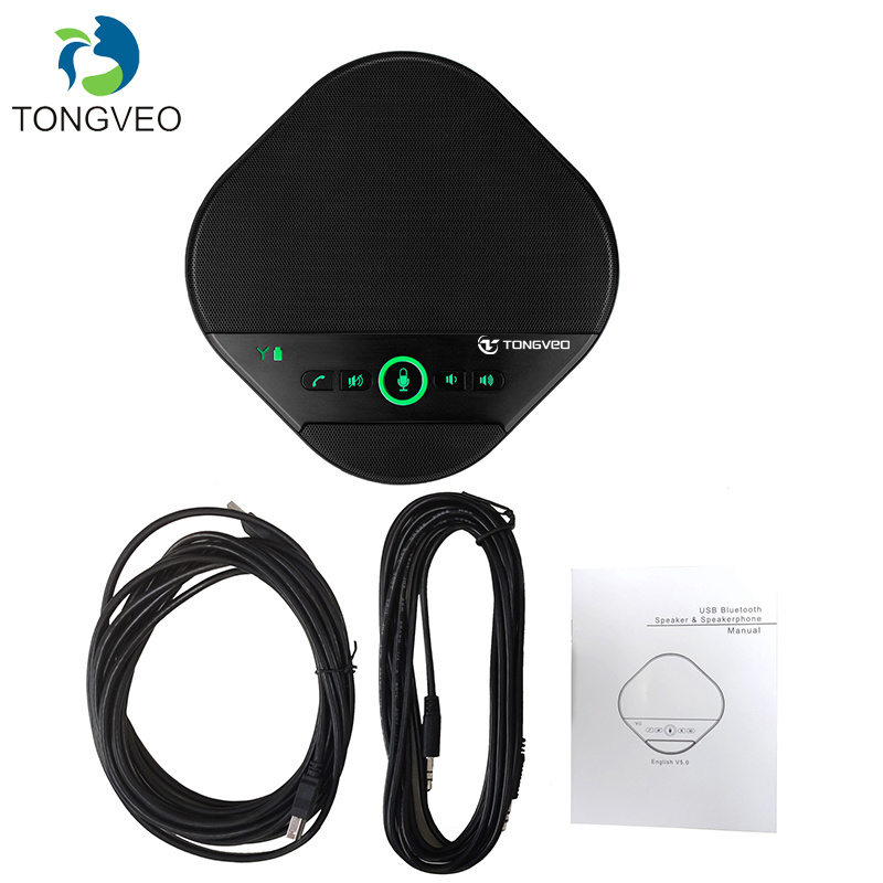 Laptop USB Driver Free Wireless PC Camera Microphone for Conference Room Sound System