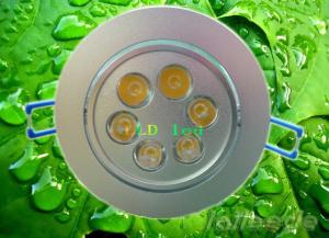 China 6W 50HZ 7500K halls Commercial Recessed Led Ceiling Lights with Epistar Chip wholesale