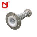 PTFE Lining Stainless Steel Wire Braided Corrugated Metal Hose Flexible Gas Hose