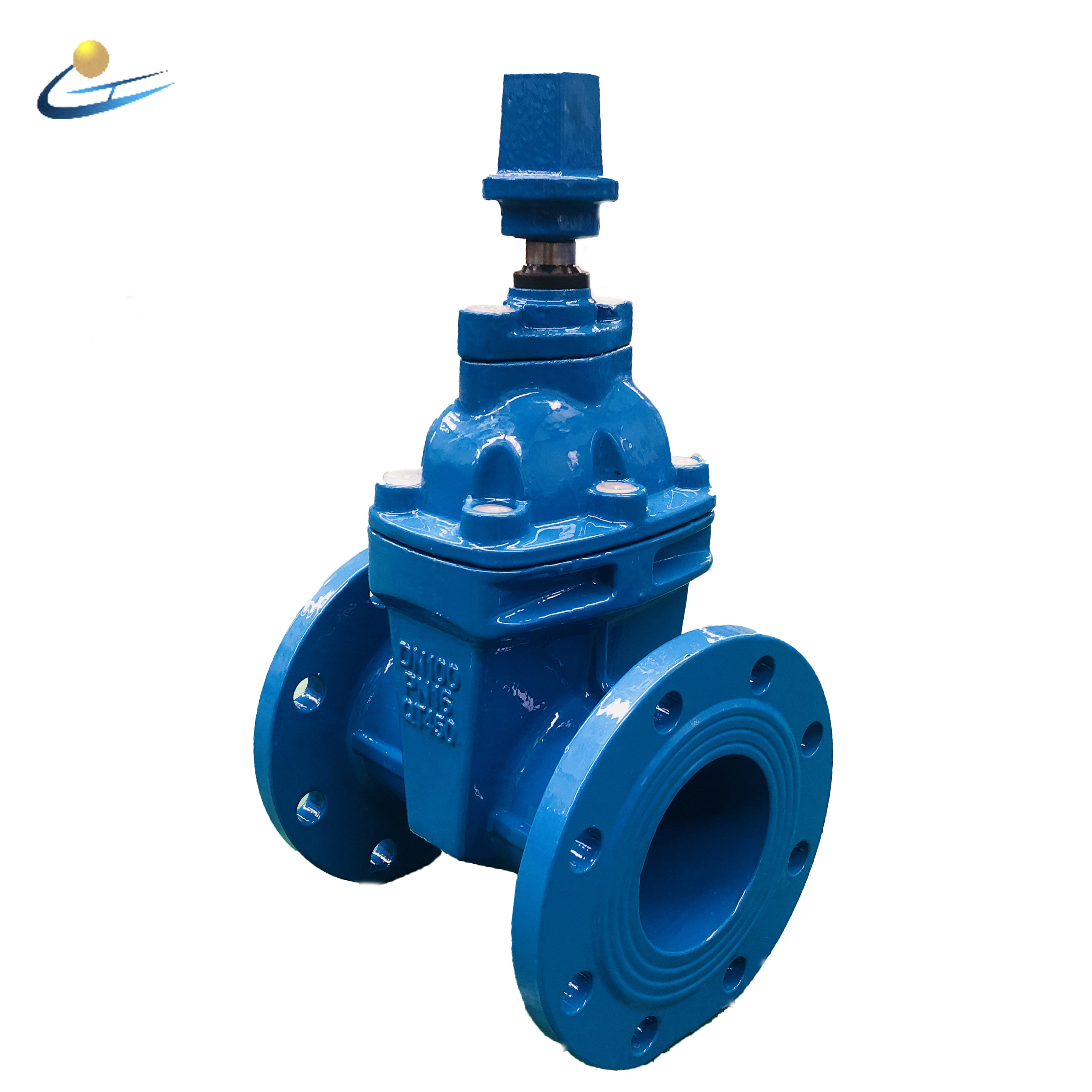 F4 DIN Underground Gate Valve PN16 Non Rising Stem Valve