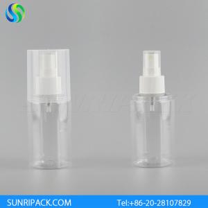 China 100ml spray plastic bottles, 100ml clear PET bottles w/sprayer wholesale