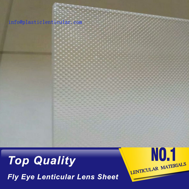 PLASTIC LENTICULAR lenticular fly eye sheets micro lens arrays-360 degrees 3d animation effect- fly eye dome lens sheets