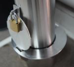 Safety Durable Removable Car Park Bollards 304 316 Stainless Steel
