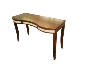 China Luxury design 2 tone finish 3-drawer Wooden writing desk for hotel bedroom furniture,hospitality casegoods wholesale