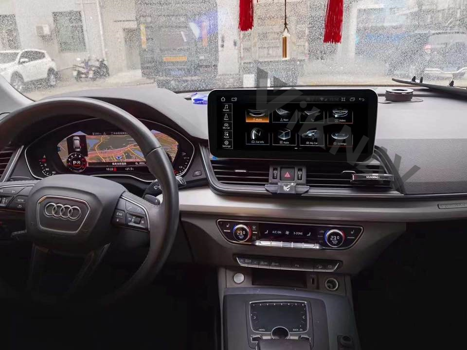 8 Core CPU Audi Android Radio Head Unit Screen For Q5 2010 To 2017