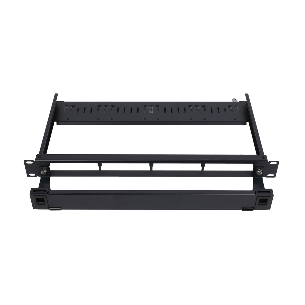 1U Rack Mount MPO-LC Cassette Adapter Panel with 96F Fiber Count Size 430*338.5*43.6mm