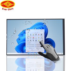 China 21.5 Inch Touch Screen LCD Panel IK7 Surface Strength Anti Fingerprint wholesale