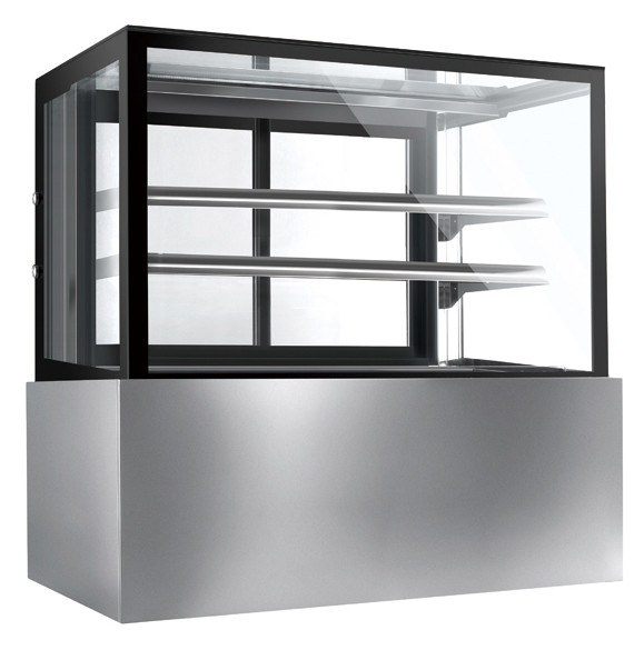 Single Temperature Refrigerated Cake Display Cabinets Excellent Humidity Control