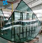Toughened Curved Glass,Bending Tempered Glass For Construction